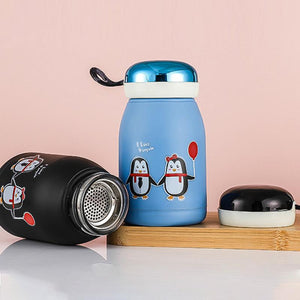 Double Layer Handy Cup Super Cute Feeding Cups Ins 14.3x7.8cm Gift Cup Kitchen Accessories Small Fresh Water Cup. | TageUnlimited