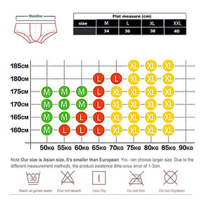 Men's Brand Underwear Milk Silk Comfortable Sports Boxer Briefs Dropshipping New Arrival Fashion Underpants Slip For Male | TageUnlimited