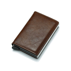 Credit Card Holder for Men Bank Cards Holders Leather RFID Wallet Mini Money Clips Business Luxury Women Small Purse | TageUnlimited