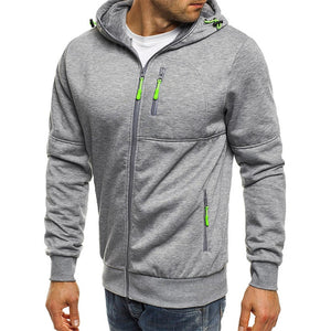 Brand New Men Hoodies Sweatshirts Leisure Cardigan Men Hooded Pullovers Jacquard Casual Man Hoody Sweatshirt Jackets | TageUnlimited