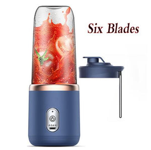 Portable Juicer Blender 300ml Electric Fruit Juicer USB Charging Lemon Orange Fruit Juicing Cup Smoothie Blender Machine | TageUnlimited