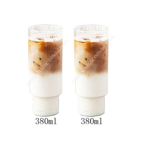 6/4/2/1Pcs American Coffee Mug Heat-Resistant Glass Cups Transparent Tea Mug Water Cup for Drinking Milk Beertea Juice Tumblers | 0 | TageUnlimited