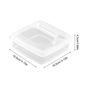 1PCS Butter Cheese Storage Box Portable Refrigerator Fruit Vegetable Fresh-keeping Organizer Box Transparent Cheese Container | TageUnlimited