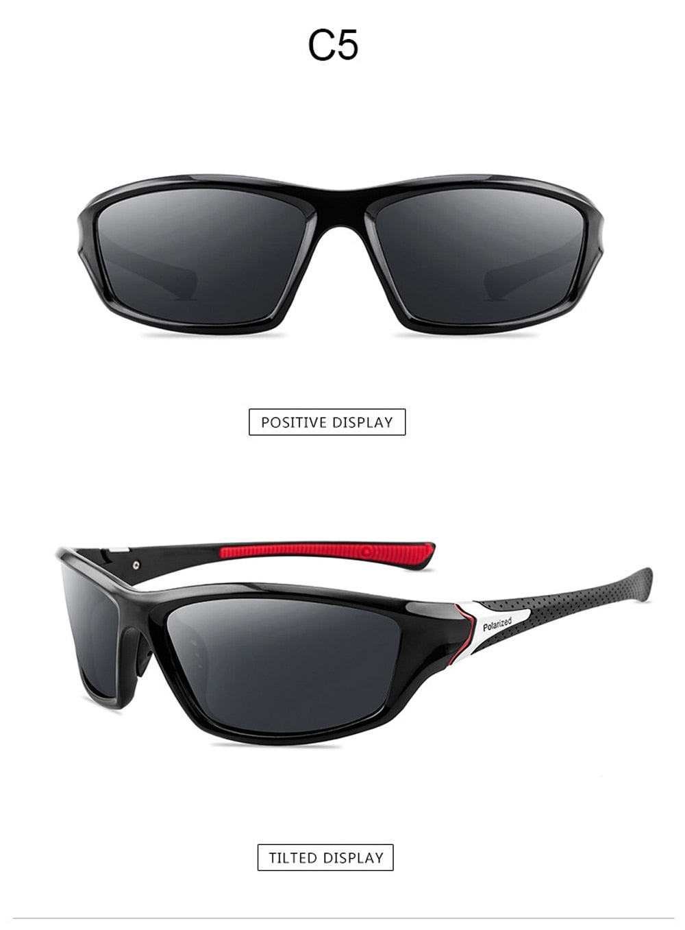Unisex 100% UV400 Polarised Driving Sun Glasses For Men Polarized Stylish Sunglasses Male Goggle Eyewears | TageUnlimited