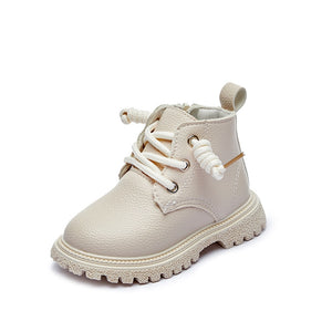 Baby Kids Short Boots Boys Shoes Autumn Winter Leather Children Boots Fashion Toddler Girls Boots Boots Kids Snow Shoes E08091 | TageUnlimited