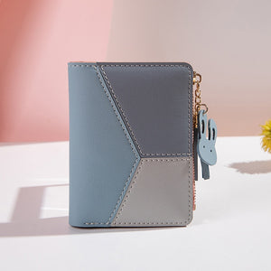 Women Wallet PU Leather Women Wallet Made of Leather Women Purses Card Holder Foldable Portable Lady Coin Purses | TageUnlimited