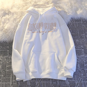 Women's Hooded Sweater Autumn  Hoodies Oversized Winter Small Loose Thin Section Pullover Tops Harajuku Hoodies Print | TageUnlimited