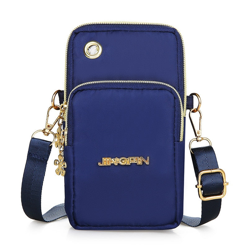 Small Shoulder Bag Nylon Women Mobile Phone Bag Mini Female Messenger Purse Lady Wallet CrossBody Bag Women Handbag | TageUnlimited