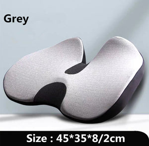 Cushion Non-Slip Orthopedic Memory Foam Coccyx Cushion for Tailbone Sciatica back Pain relief Comfort Office Chair Car Seat | TageUnlimited
