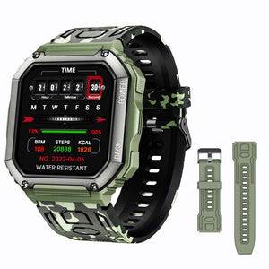 Smart Watch Men Big Battery Music Play Fitness Tracker Bluetooth Dial Call Sport Smartwatch Men for IOS Android | TageUnlimited
