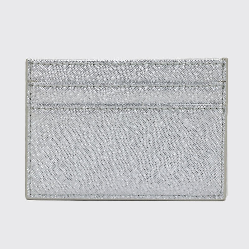 Custom Letters Men PU Leather Credit Card Holder Personalize Initials Slim Card Wallet Monogram Name Card Case Women DIY Present | TageUnlimited