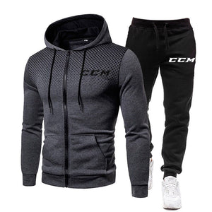 Brand New Fall Men CCM Sets Pants Clothing Sweatsuit Cardigan Fashion Hoodies Clothes Trousers Sportswear Sweatpants Tracksuits | TageUnlimited