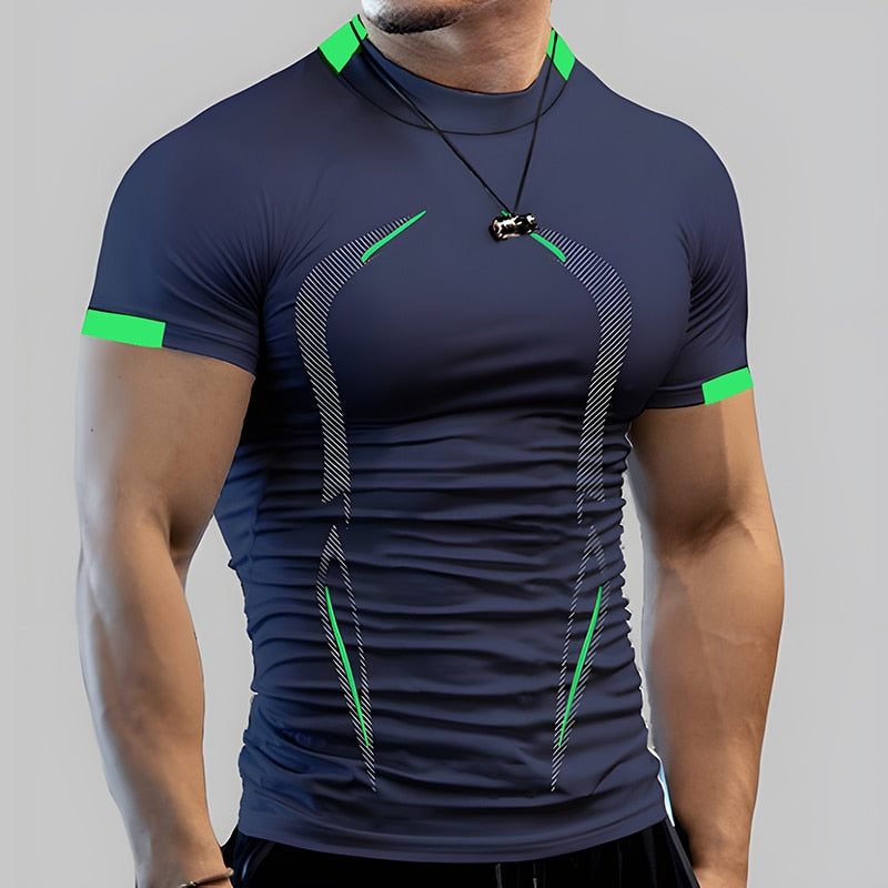 Quick Dry Summer Running Shirt Sport Shirt Sport T-shirt Man Training Man T-shirt Fitness Top Oversized Short Sleeved Clothing | TageUnlimited