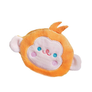 Women's Cartoon Coin Purse Three-dimensional Plush Zipper Headphone Bag Wallet Key Chain. | TageUnlimited