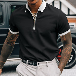 Men Polo Business And Casual Polo Shirt Men Solid Polo Shirts Brand Short-Sleeved Shirt  Man Clothing S-3XL | TageUnlimited