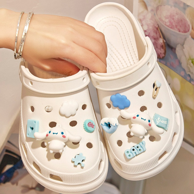 New 13pcs/set  Cartoon Shoe Buckle Novelty Cute Shoes Charms Accessories Fit Croc Clogs Girls Women X-mas Party Gitfs | TageUnlimited