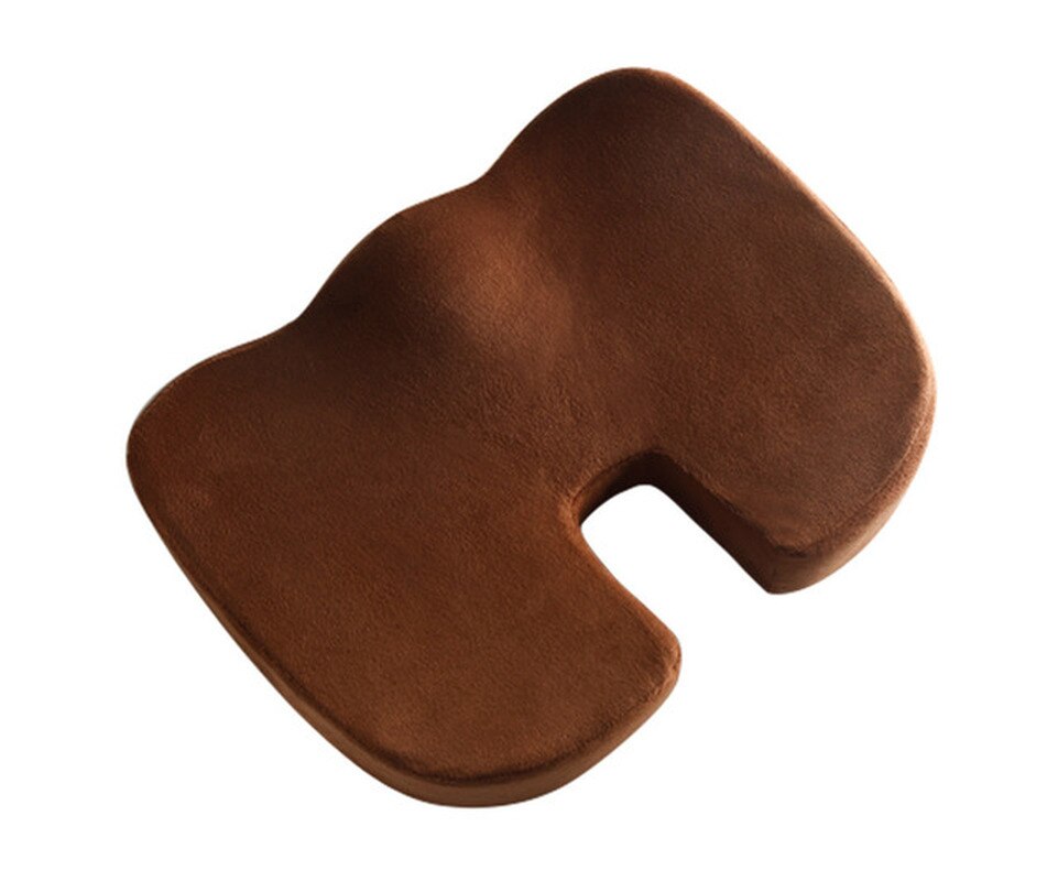 Coccyx Orthopedic Memory Foam Cushion Seat Massage Chair Gel Cushion Pad Car U-Shape Seat Cushion Travel Breathable Seat Cushion | TageUnlimited