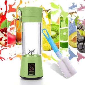 Portable Blender Mini Mixer Electric Juicer Machine Fresh Fruit Juice Blender Smoothie Maker Blender Cup Bottle A Travel Kitchen | TageUnlimited