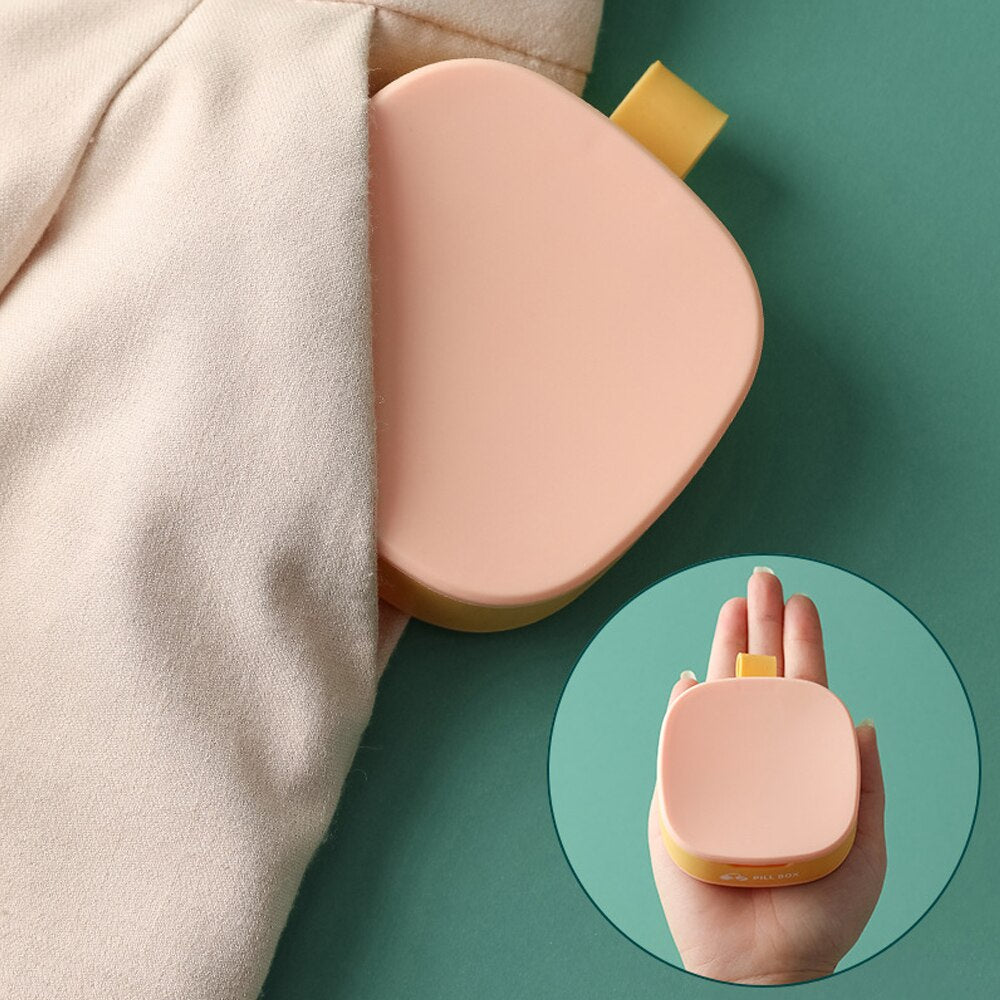 Tcare Travel Pill Organizer Moisture Proof Pills Box for Pocket Purse Daily Pill Case Portable Medicine Vitamin Holder Container | TageUnlimited