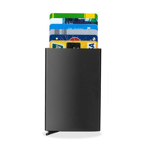 Anti-theft ID Credit Card Holder Porte Carte Thin Aluminium Metal Wallets Pocket Case Bank Women Men Credit Card Box | TageUnlimited