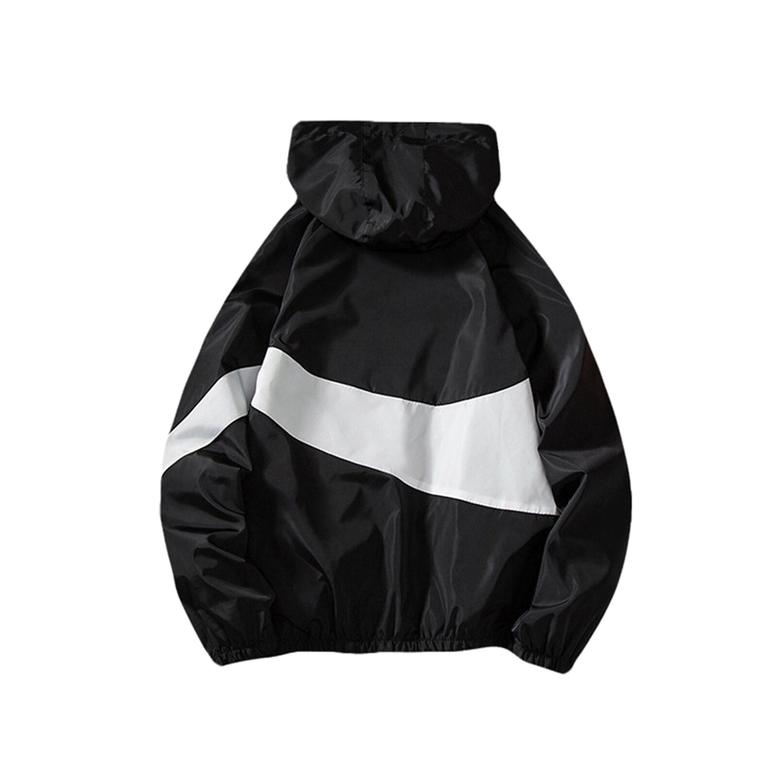 Men’s Winter Fall Thin Hoodies Outfits Jacket Long Sleeve Color Block Zipper Hooded Sweatshirts for Mountaining Clothes | 0 | TageUnlimited
