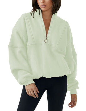 NWT Women Half Zip Fleece Hoodie Autumn Crop Winter Sweater Super Quality Jackets Outdoor Thick Fabric Jacket Free Shipping | 0 | TageUnlimited