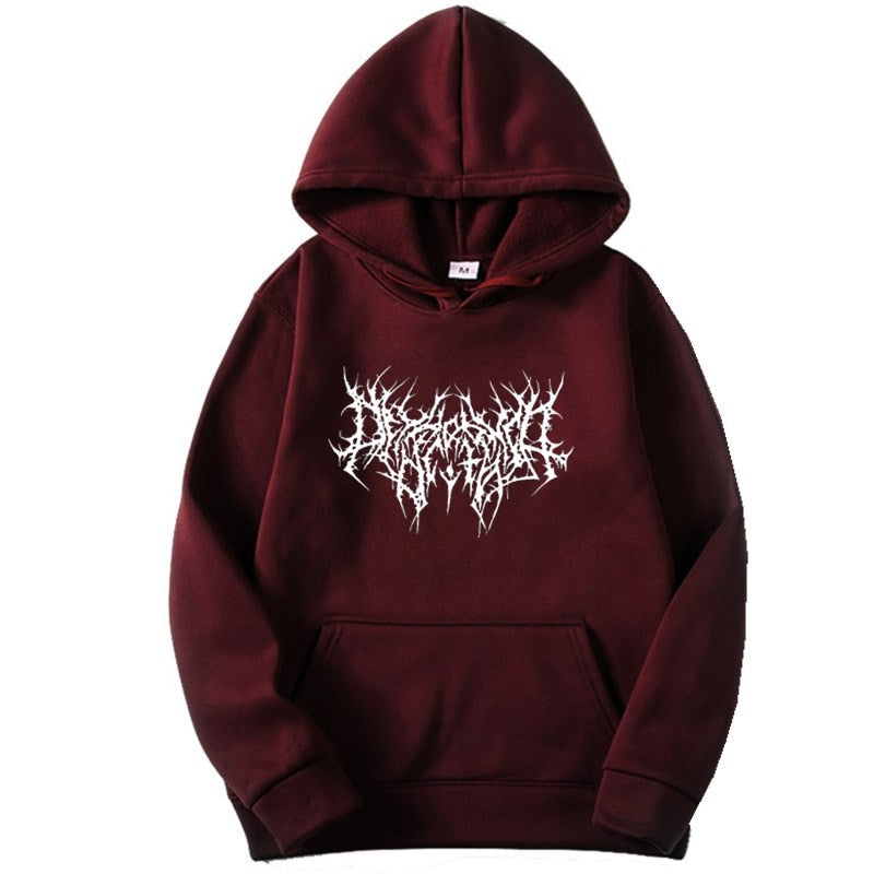 New Gothic Oversized Hoodie Long Sleeve eater Men and Women Aesthetic Hip Hop Retro Friends Winter Men&#39;s Sweater | 0 | TageUnlimited
