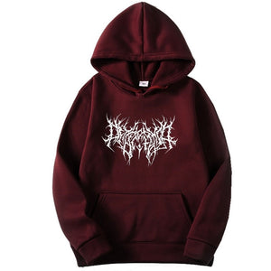 New Gothic Oversized Hoodie Long Sleeve eater Men and Women Aesthetic Hip Hop Retro Friends Winter Men&#39;s Sweater | 0 | TageUnlimited