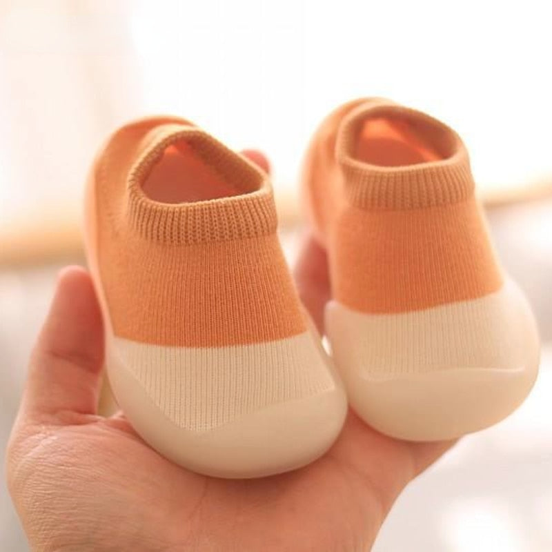 Baby Socks Shoes Infant Color Matching Cute Kids Boys Shoes Doll Soft Soled Child Floor Sneaker BeBe Toddler Girls First Walkers | TageUnlimited