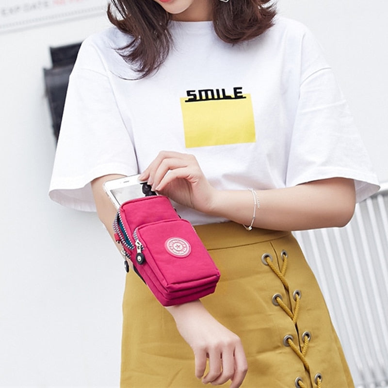 Small Shoulder Bag Nylon Women Mobile Phone Bag Mini Female Messenger Purse Lady Wallet CrossBody Bag Women Handbag | TageUnlimited
