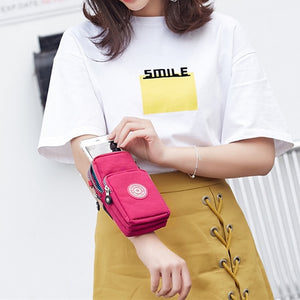 Small Shoulder Bag Nylon Women Mobile Phone Bag Mini Female Messenger Purse Lady Wallet CrossBody Bag Women Handbag | TageUnlimited