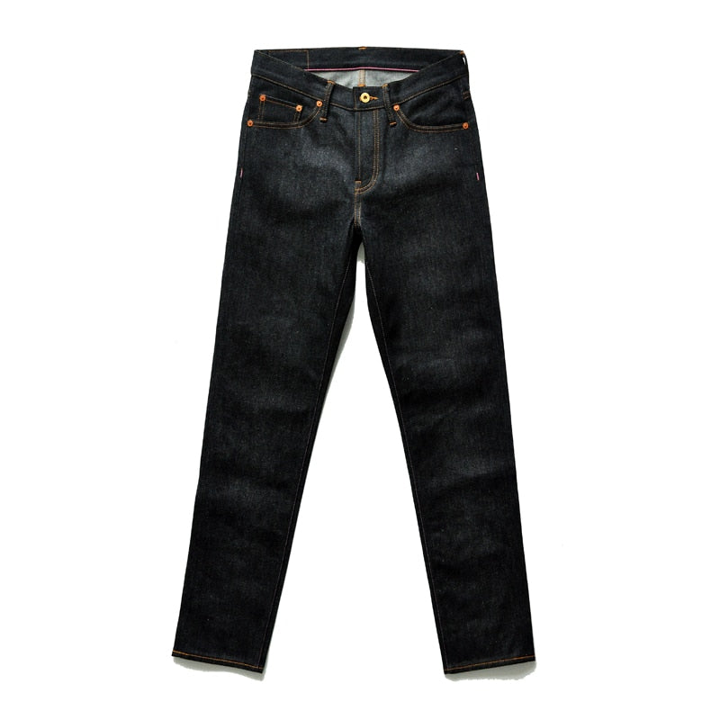 Sauce Origin 915-Pi Mens Jeans  Men Designer Jeans for Men Taper Fit Selvedge Denim Raw Jeans Button Fly Handmade Vintage | TageUnlimited