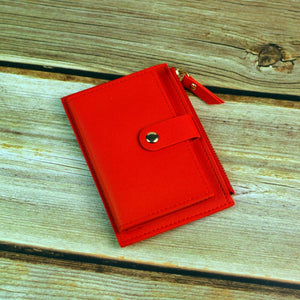 Unistybag Wallets for Women Luxury Designer Wallet Fashion Purses Solid Cute Small Wallet PU Girl Clutch Purse | TageUnlimited