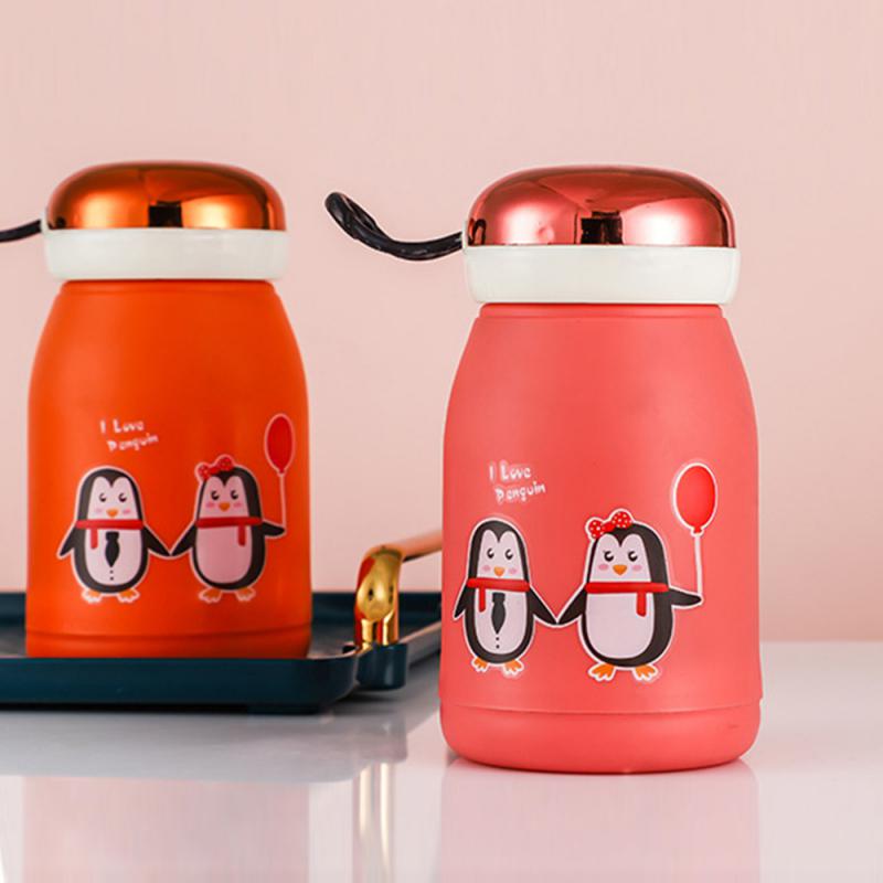 Double Layer Handy Cup Super Cute Feeding Cups Ins 14.3x7.8cm Gift Cup Kitchen Accessories Small Fresh Water Cup. | TageUnlimited