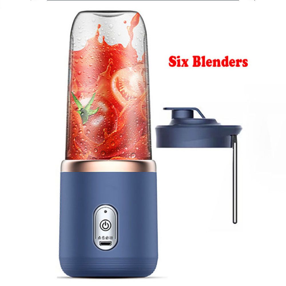 Portable Blender Bottle Electric 6 Blades Multifunction Juice Blender Fresh Juice Smoothie Blender Ice CrushCup Food Processor | TageUnlimited