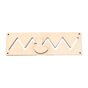 Montessori Busy Board DIY Accessories Early Learning Toy Matching Puzzle Kindergarten Education Hourgla Shoe Maze brain game Toy | TageUnlimited