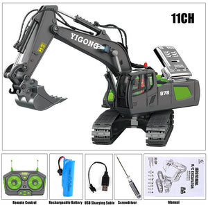RC Car Children Toys Remote Control Car Toys For Boys Radio Control Excavator Dump Truck Bulldozer Electric car Kids Toys Gift | TageUnlimited