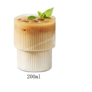 6/4/2/1Pcs American Coffee Mug Heat-Resistant Glass Cups Transparent Tea Mug Water Cup for Drinking Milk Beertea Juice Tumblers | 0 | TageUnlimited