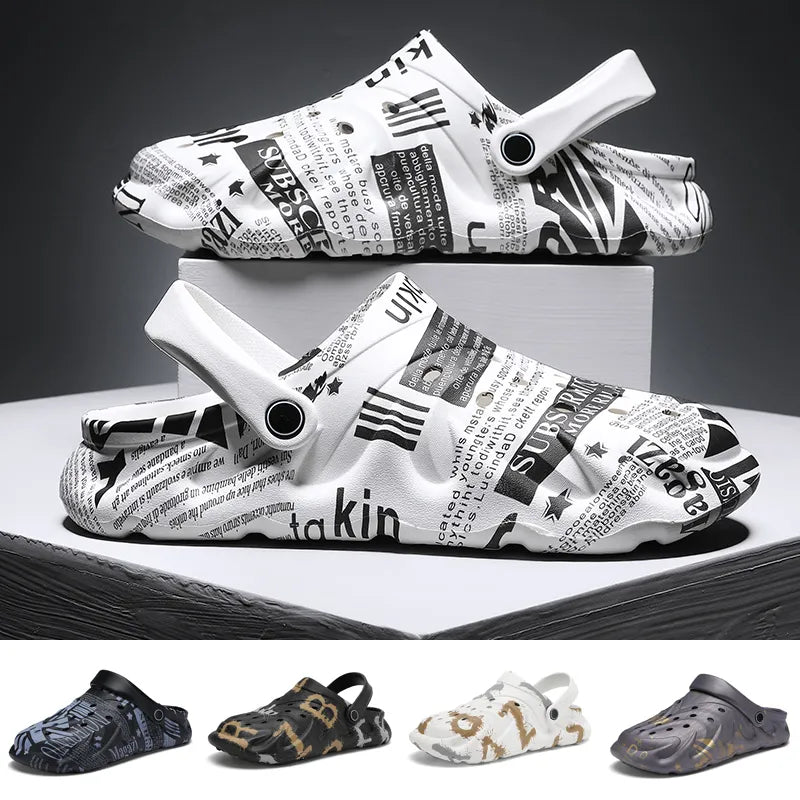 New Summer Beach Shoes Designer Outdoor Clogs Shoes for Men Zapatillas De Hombre | TageUnlimited