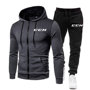 Brand New Fall Men CCM Sets Pants Clothing Sweatsuit Cardigan Fashion Hoodies Clothes Trousers Sportswear Sweatpants Tracksuits | TageUnlimited
