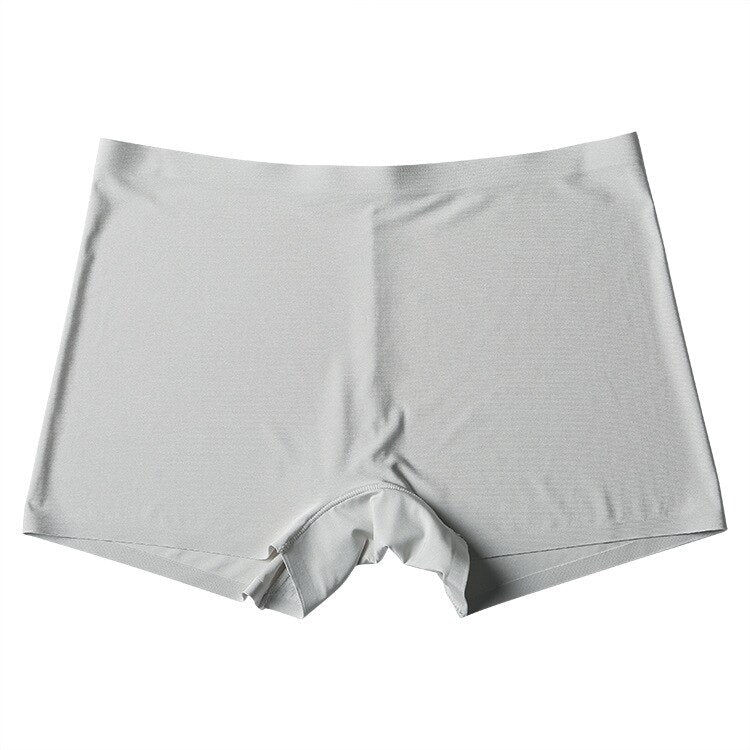 Seamless Short Spandex Ice Silk Safety Shorts Pants Women Boyshorts Under Skirt Underwear Breathable No Curling Boxers for Women | TageUnlimited
