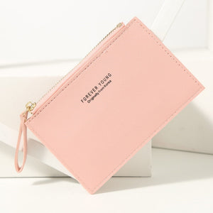 Unistybag Wallets for Women Luxury Designer Wallet Fashion Purses Solid Cute Small Wallet PU Girl Clutch Purse | TageUnlimited