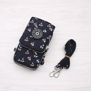 Small Shoulder Bag Nylon Women Mobile Phone Bag Mini Female Messenger Purse Lady Wallet CrossBody Bag Women Handbag | TageUnlimited