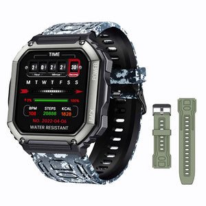 Smart Watch Men Big Battery Music Play Fitness Tracker Bluetooth Dial Call Sport Smartwatch Men for IOS Android | TageUnlimited