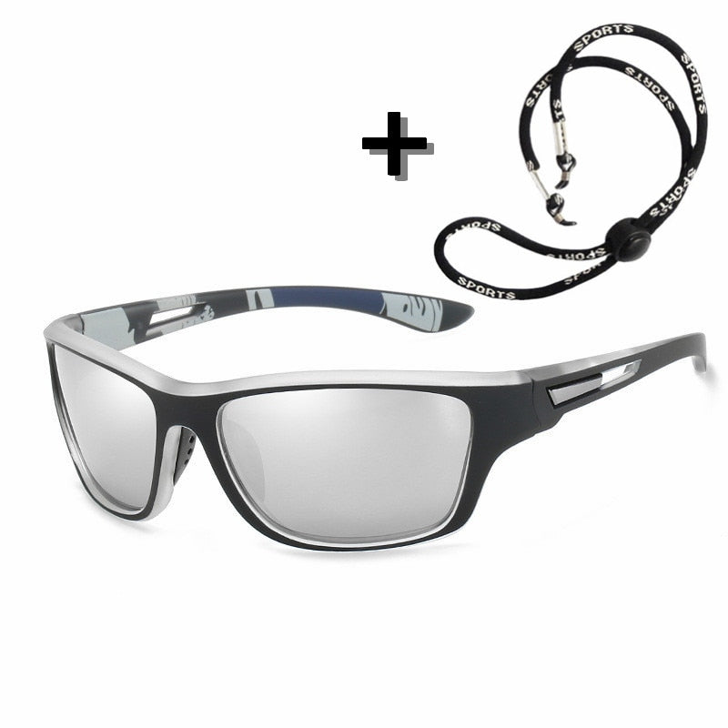 Vintage Mens Polarized Sunglasses Men Outdoor Sports Windproof Sand Classic Driving Fishing Sun Glasses UV400 Protection | TageUnlimited