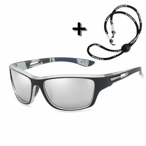 Vintage Mens Polarized Sunglasses Men Outdoor Sports Windproof Sand Classic Driving Fishing Sun Glasses UV400 Protection | TageUnlimited