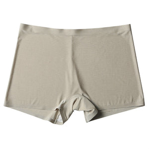 Seamless Short Spandex Ice Silk Safety Shorts Pants Women Boyshorts Under Skirt Underwear Breathable No Curling Boxers for Women | TageUnlimited