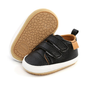 PU Casual Baby Shoes Kids Sneakers Baby Girl Boy Solid Color Kids Shoes Socks Infant Toddler Non Slip Sports Shoes | TageUnlimited