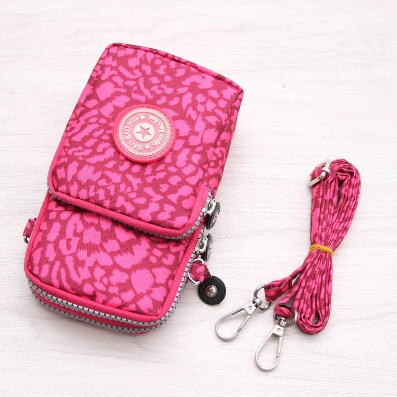 Small Shoulder Bag Nylon Women Mobile Phone Bag Mini Female Messenger Purse Lady Wallet CrossBody Bag Women Handbag | TageUnlimited