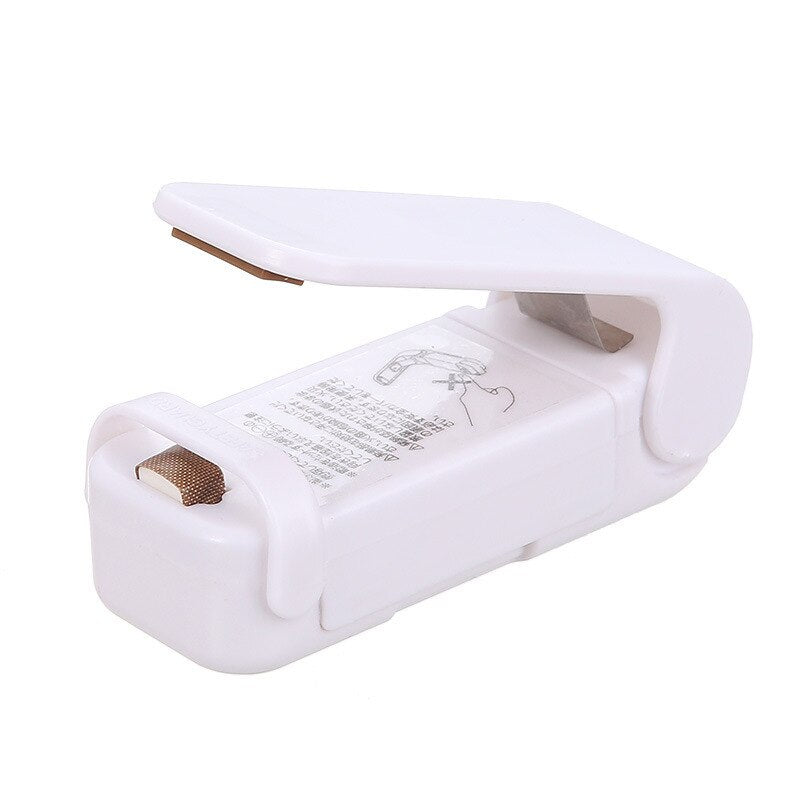 Handy Kitchen Storage Food Sealer Tool Bag Sealing Machine For Plastic Bags Home Items Packing Portable Packaging Package Mini | TageUnlimited